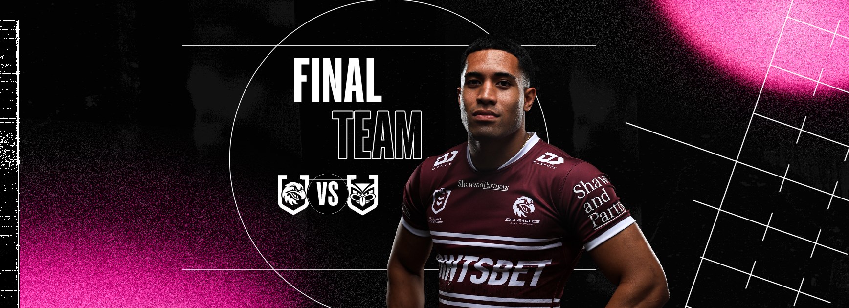 Final NRL Team List: Round 24 vs Warriors