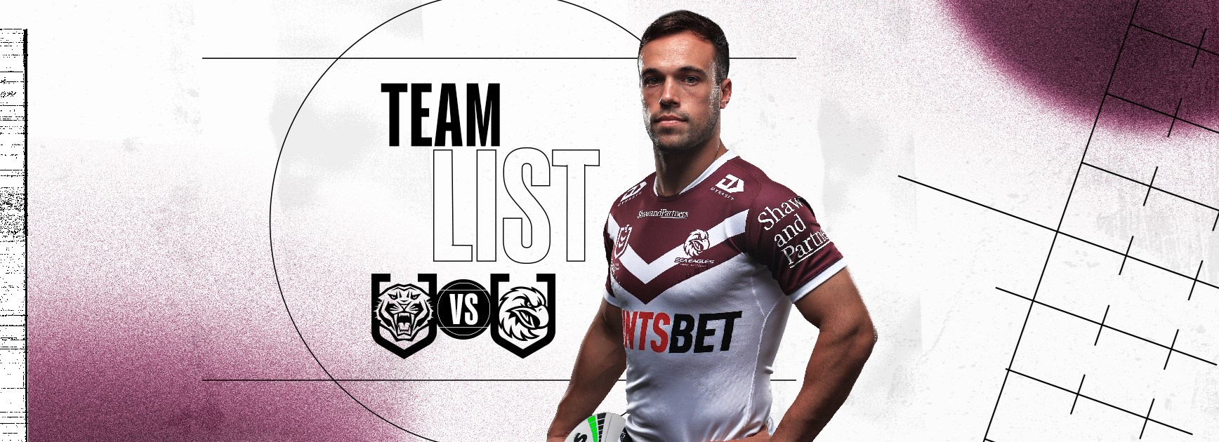 NRL Team List: Round 25 vs Wests Tigers