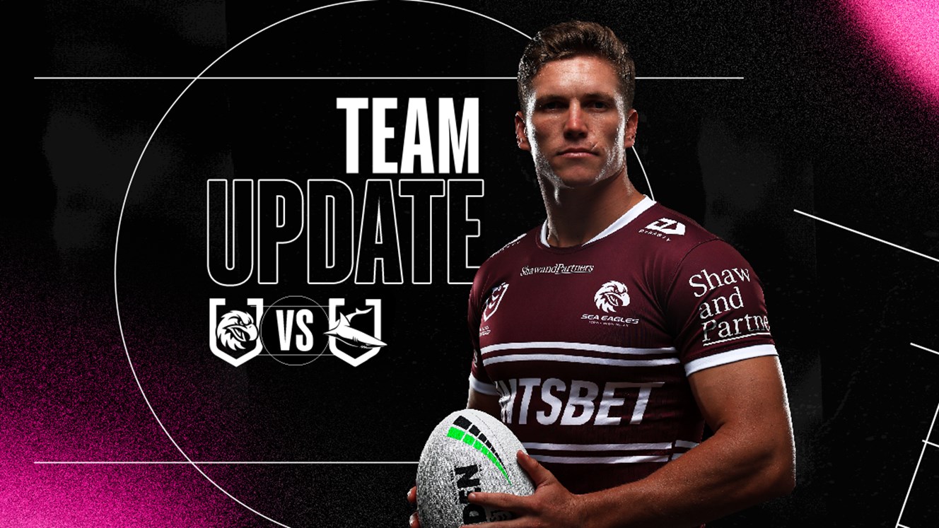 NRL Team Update: Round 27 vs Sharks