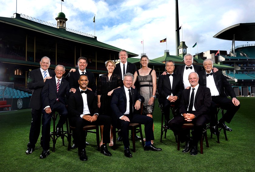 Ken Arthurson with his fellow SCG Life Members at the ceremony